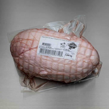 Demi-tête de veau grise sans os ficelée 1kg900 env.