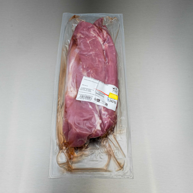 Filet mignon de porc 1kg500 env. (3 filets de 500g) | Calidel Pro