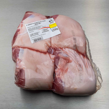 Jarret de porc demi-sel cru 700 g env.