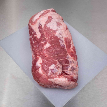 Rôti de porc échine 2kg500 env.