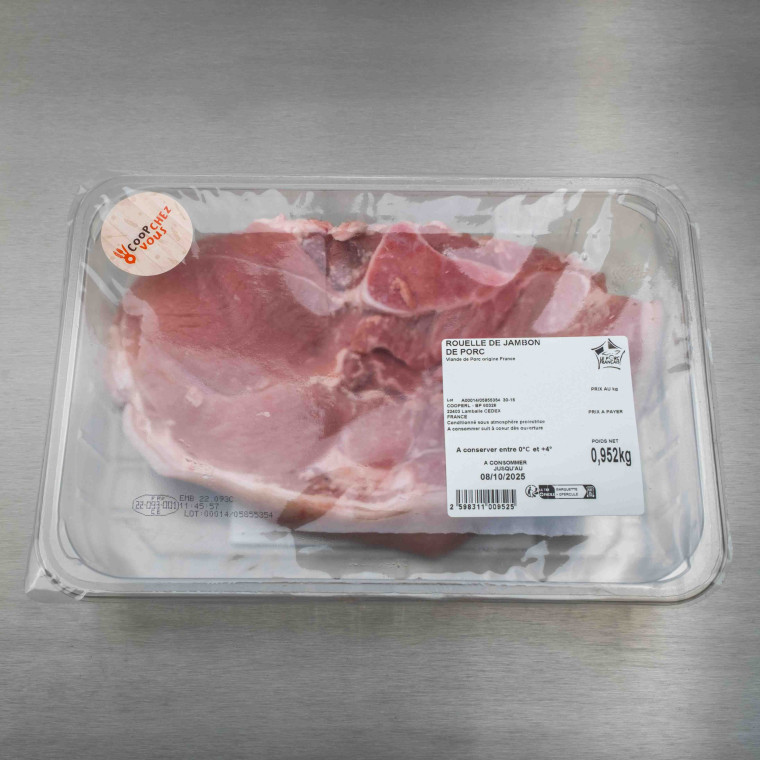 Rouelle de jambon de porc 1kg200 env. | Calidel Pro