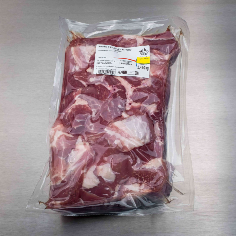 Saut&eacute; de porc 2kg500 env. | Calidel Pro