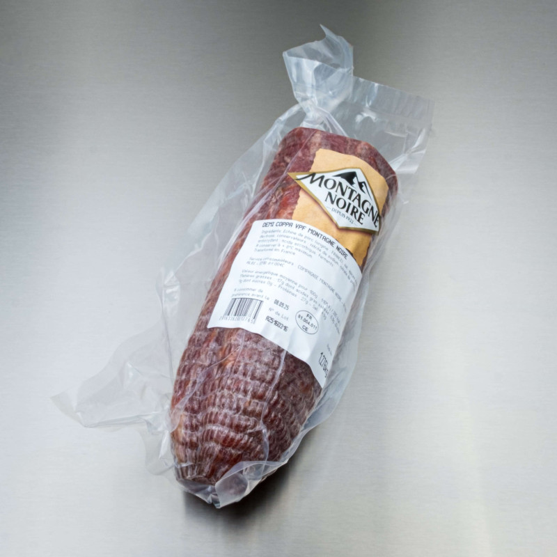 Demi coppa au sel sec 1kg400 env. | Calidel Pro