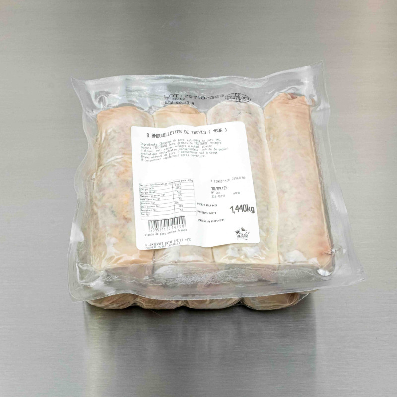 Andouillette de Troyes 1kg300 env. (8 andouillettes) | Calidel Pro Andouillette de Troyes 1kg300 env. (8 andouillettes) | Calidel Pro