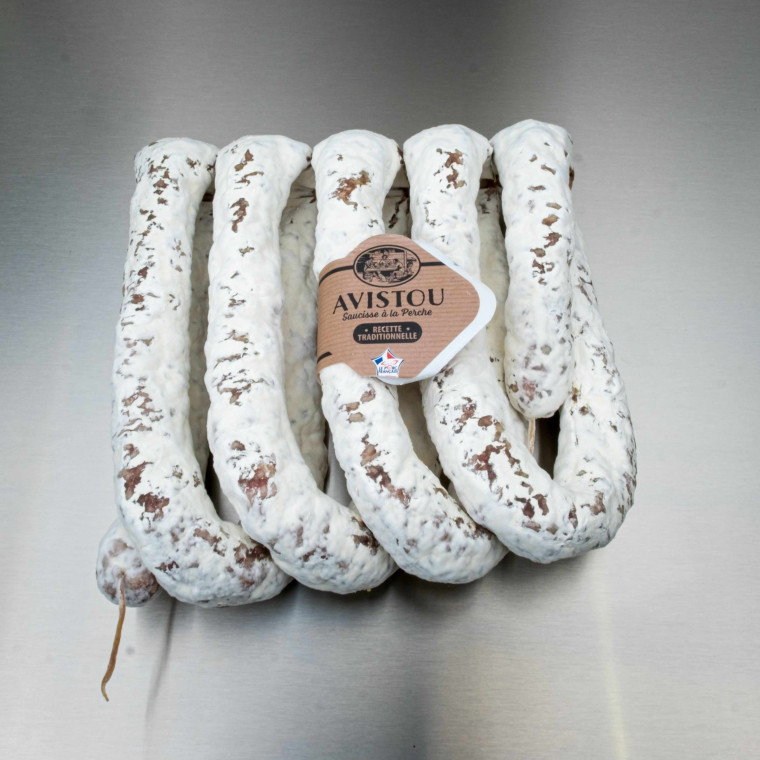 Saucisse s&egrave;che traditionnelle &agrave; la perche 3 kg env.  | Calidel Pro
