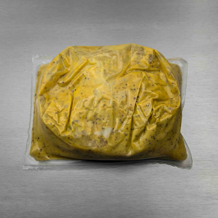 Saut&eacute; de porc sauce moutarde &agrave; l'ancienne 1 kg | Calidel Pro