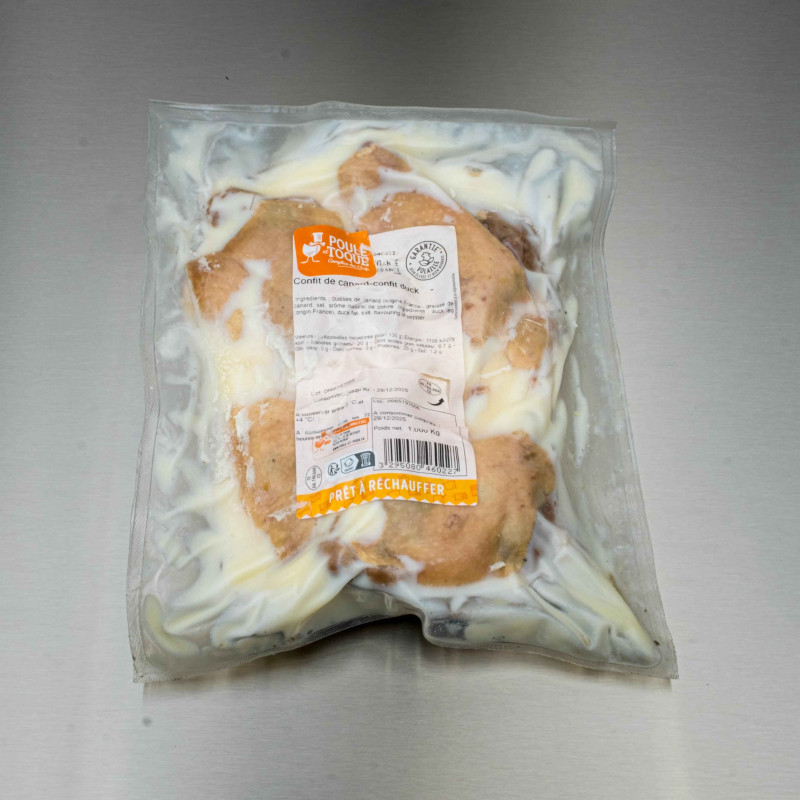 Cuisses de canard confites 1 kg | Calidel Pro