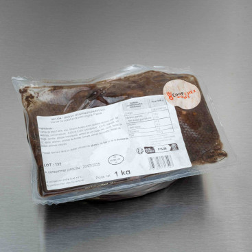 B&oelig;uf bourguignon cuisin&eacute; 1 kg