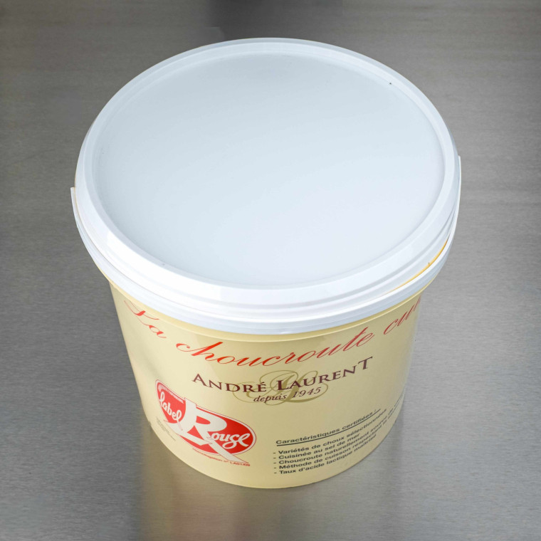 Choucroute cuisin&eacute;e &agrave; la graisse d'oie Label Rouge 10 kg | Calidel Pro