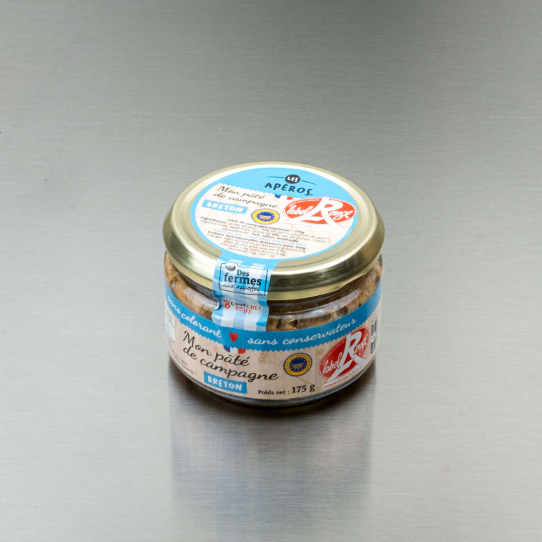 Terrine de campagne Breton 175 g | Calidel Pro
