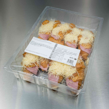 Croissant jambon emmental (8 croissants de 140 g)
