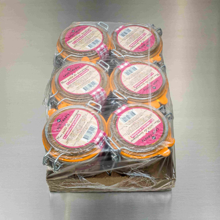 Terrine de campagne &agrave; l'andouille de Gu&eacute;men&eacute; 280 g | Calidel Pro