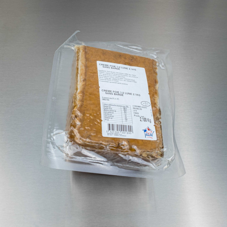 Cr&egrave;me de foie sup&eacute;rieure 2kg100 env. | Calidel Pro