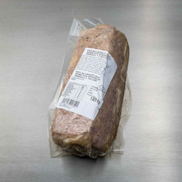 Pâté au lapin et aux noisettes supérieur démoulé 1kg800 env.