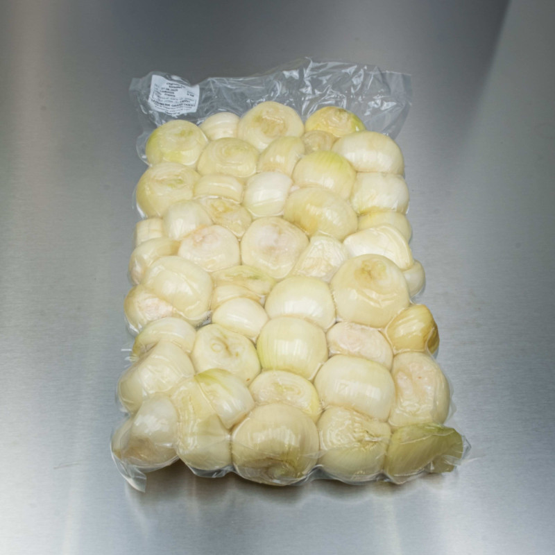 Oignons jaunes entiers &eacute;pluch&eacute;s 5 kg | Calidel Pro