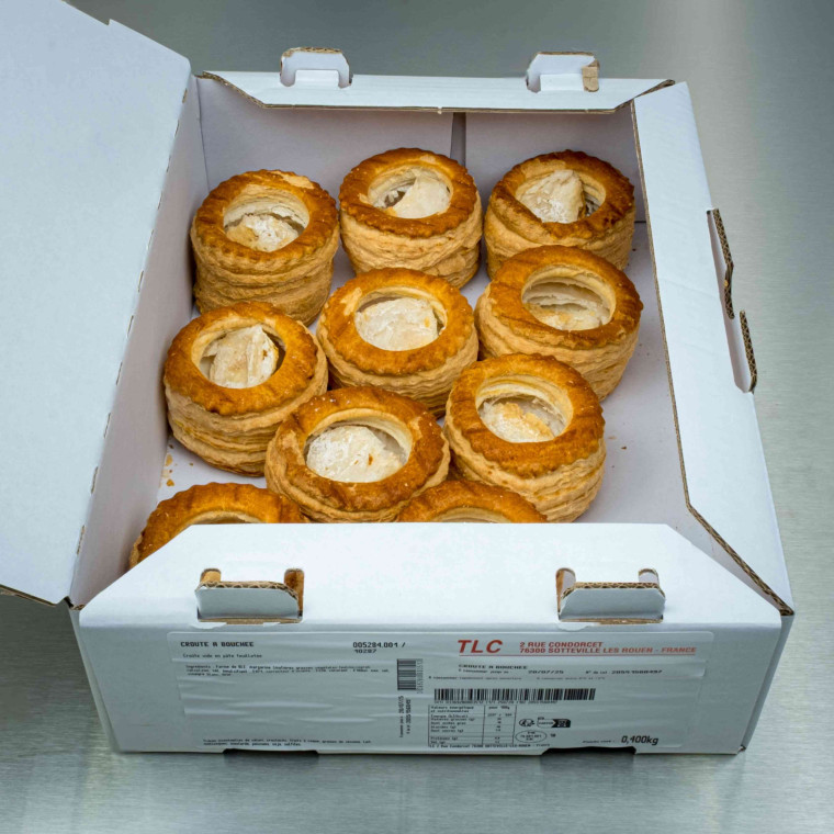 Cro&ucirc;te &agrave; bouch&eacute;e &agrave; la reine (10 cro&ucirc;tes de 40 g) | Calidel Pro
