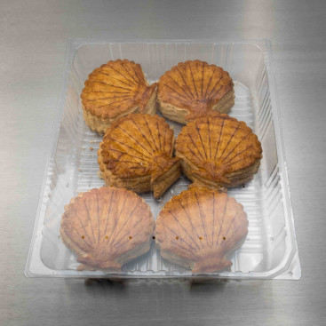 Feuilletés Saint-Jacques à garnir (18 feuilletés de 40g)