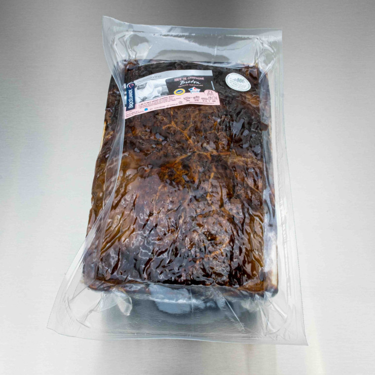 P&acirc;t&eacute; de campagne sup&eacute;rieur Breton Terrine 3kg500 env. | Calidel Pro