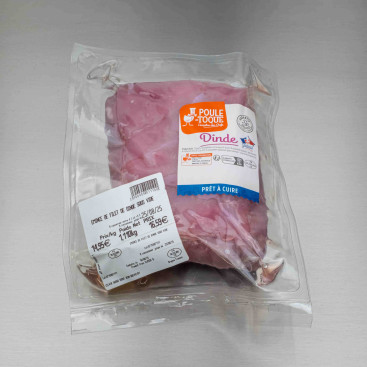Émincé de filet de dinde nature 1 kg env.
