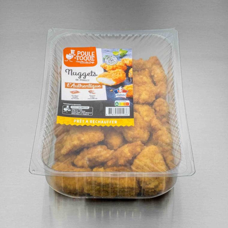 Nuggets de poulet pan&eacute;s cuits &agrave; l'authentique 800 g | Calidel Pro