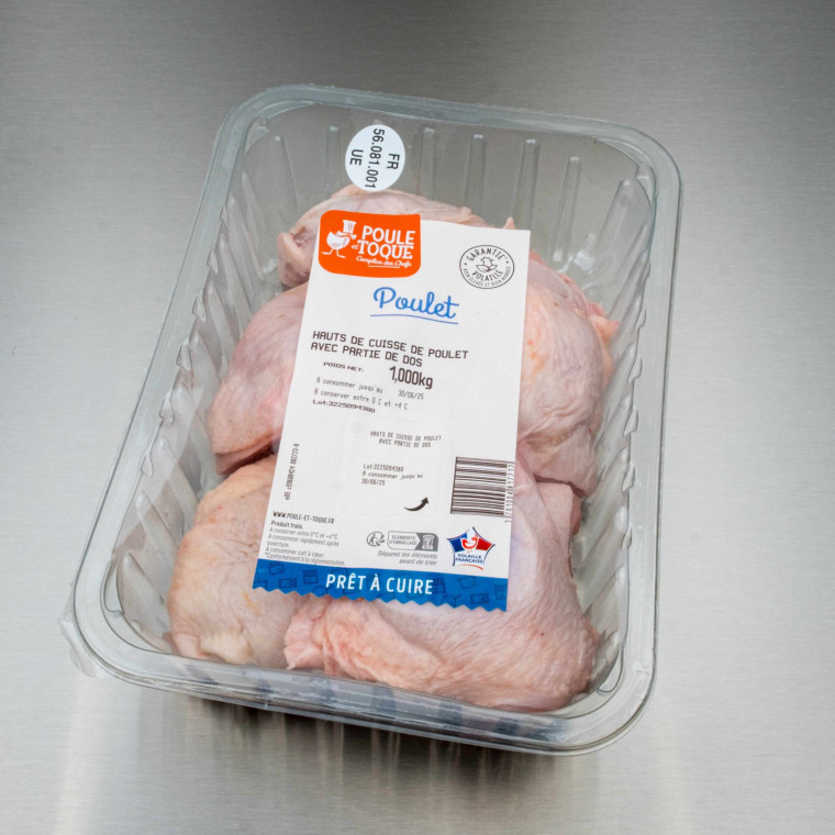Haut de cuisse de poulet 1 kg | Calidel Pro