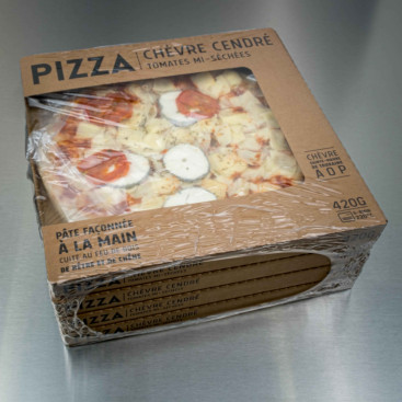 Pizza ch&egrave;vre cendr&eacute; tomates mi-s&eacute;ch&eacute;es 420 g