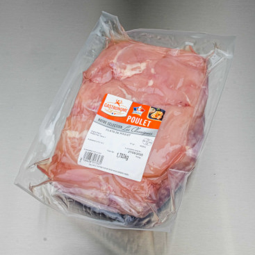 Filet de poulet blanc 1kg800 env. (10 filets de 160-180 g)
