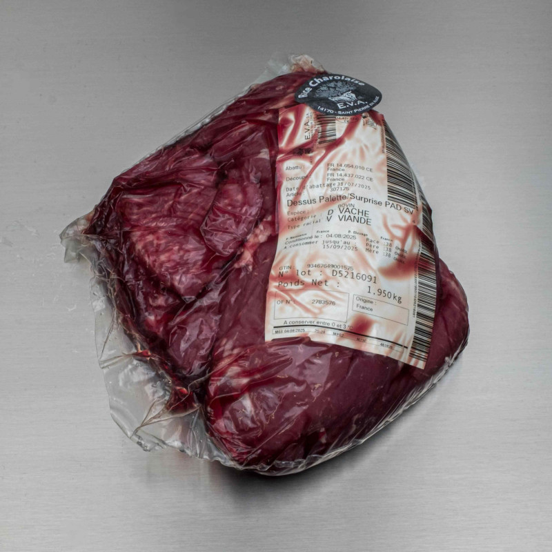Dessus de palette de bœuf 1kg500 env. | Calidel Pro Dessus de palette de bœuf 1kg500 env. | Calidel Pro