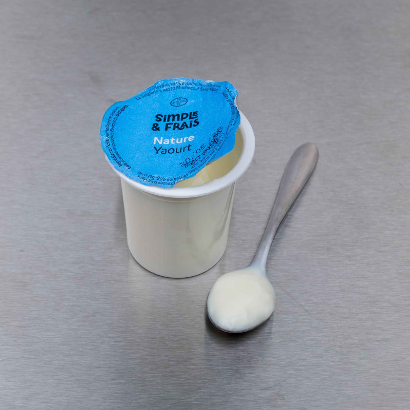 Yaourt du march&eacute; nature 125 g | Calidel Pro