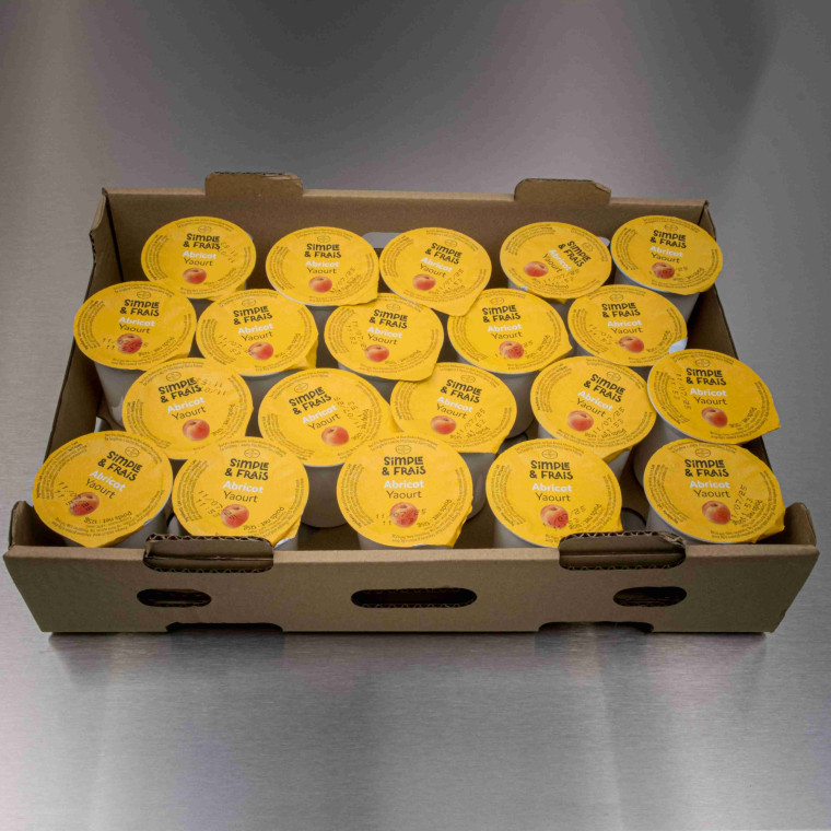 Yaourt du march&eacute; abricot 125 g | Calidel Pro