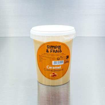 Cr&egrave;me dessert au caramel 500 g