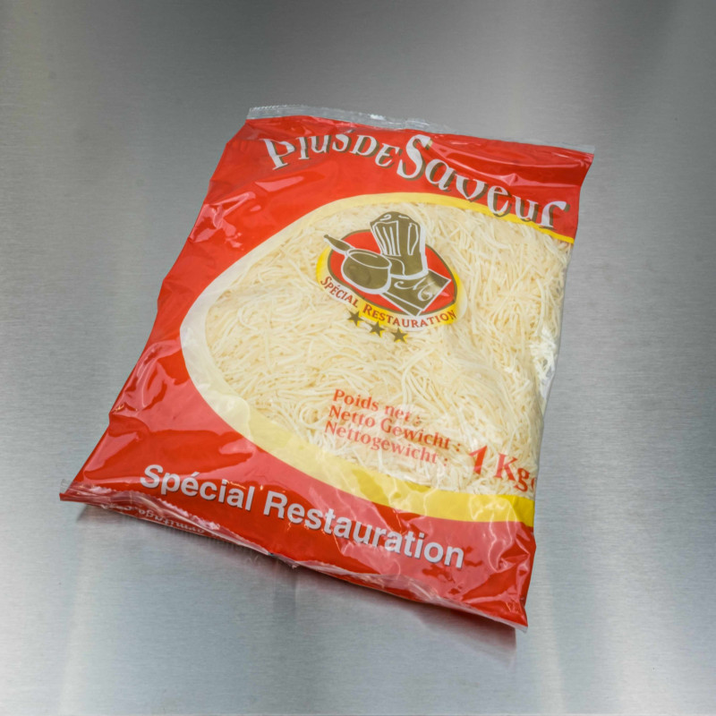 Fromage r&acirc;p&eacute; sp&eacute;cial restauration 1 kg | Calidel Pro