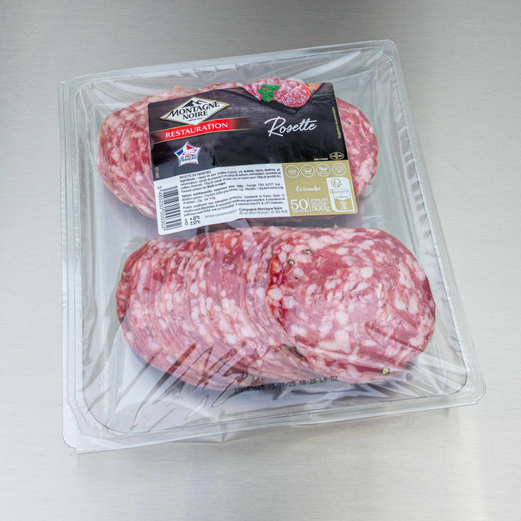Rosette tranch&eacute;e 500 g (50 tranches de 10 g) | Calidel Pro