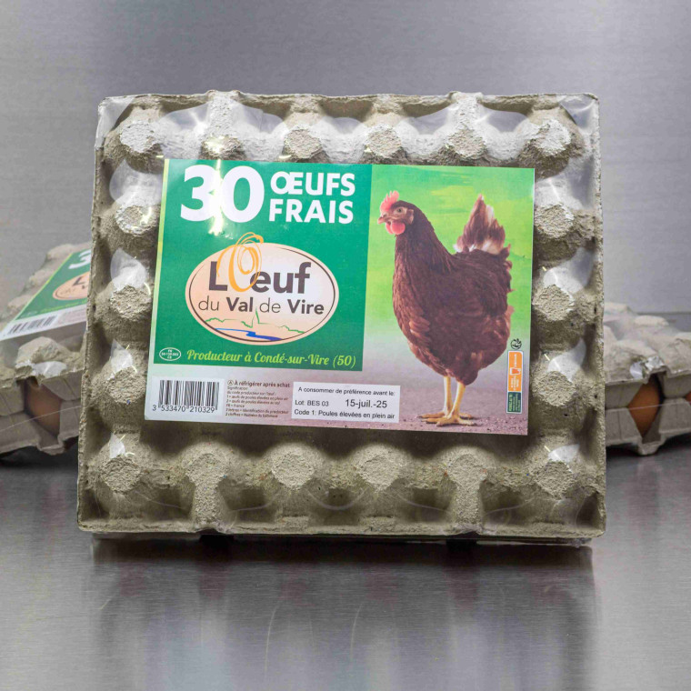 Oeufs plein air x30 | Calidel Pro