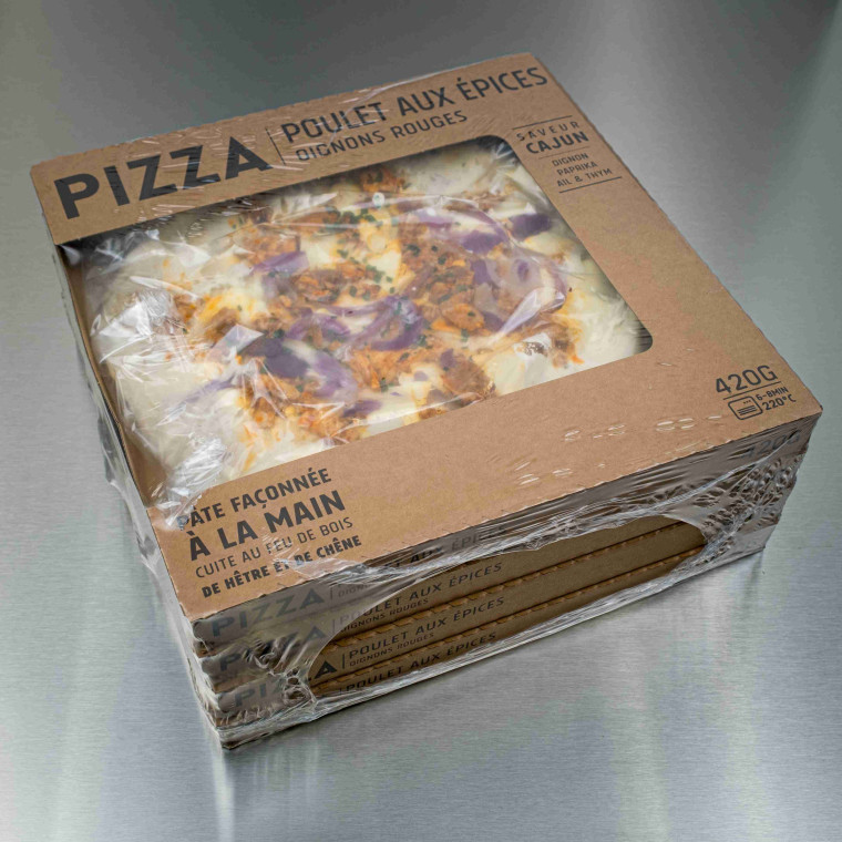 Pizza poulet aux &eacute;pices 420 g | Calidel Pro