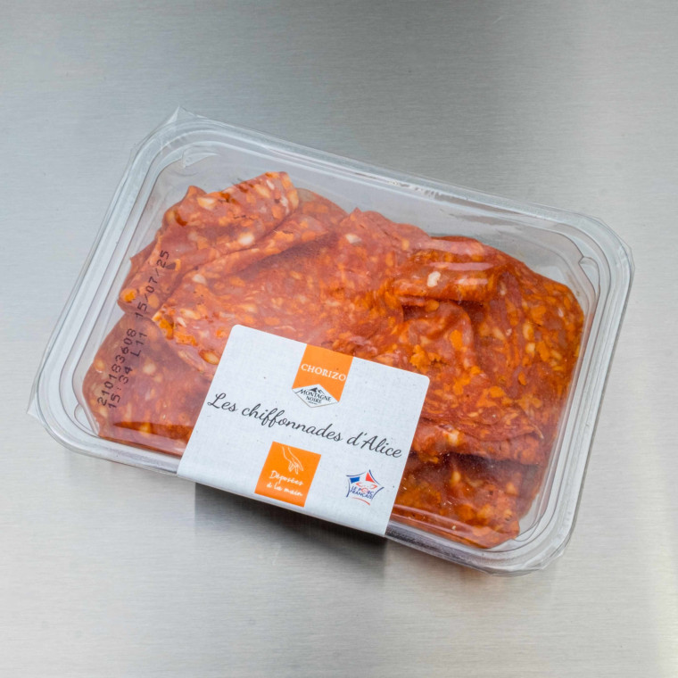 Chiffonnades de chorizo 80 g | Calidel Pro