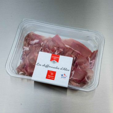 Chiffonnades de jambon sec 80 g