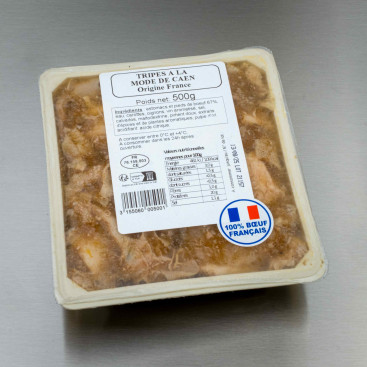 Tripes &agrave; la mode de Caen 500 g