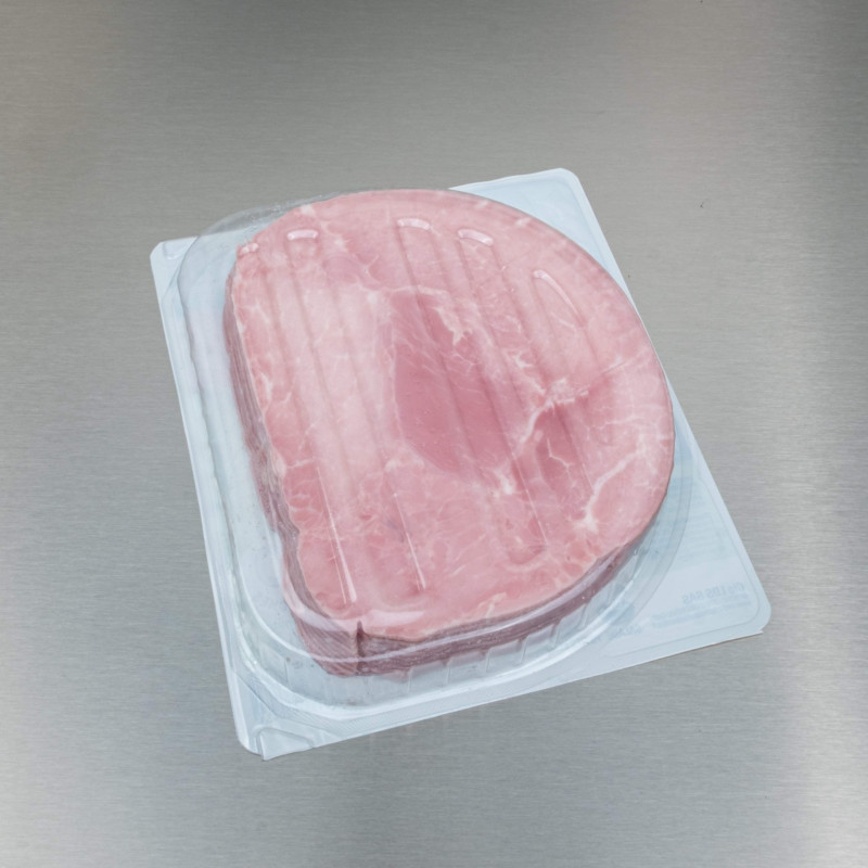 Jambon cuit sup&eacute;rieur d&eacute;couenn&eacute; d&eacute;graiss&eacute; (10 tranches de 45 g) | Calidel Pro