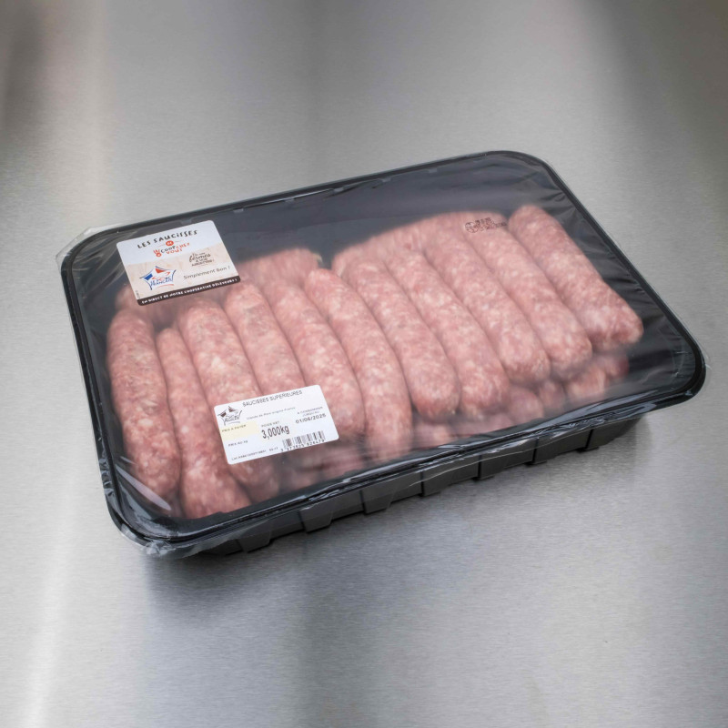 Saucisses de porc 130 g | Calidel Pro Saucisses de porc 130 g | Calidel Pro