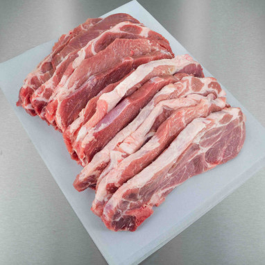 Côtes de porc échine 175 g