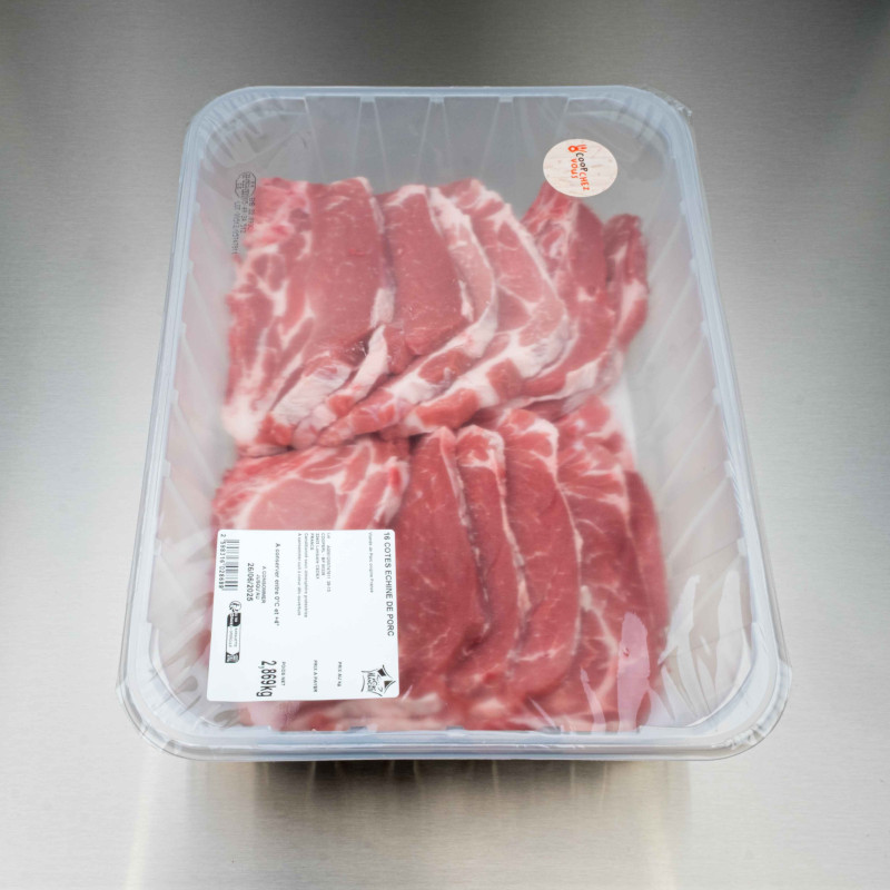 Côtes de porc échine 175 g | Calidel Pro Côtes de porc échine 175 g | Calidel Pro