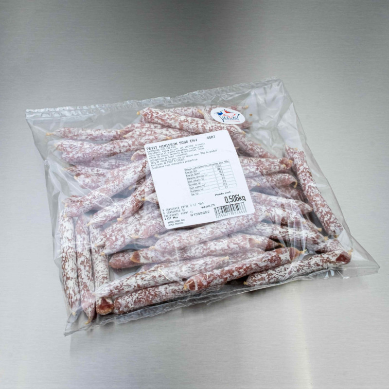 Sticks de saucissons nature 500g | Calidel Pro