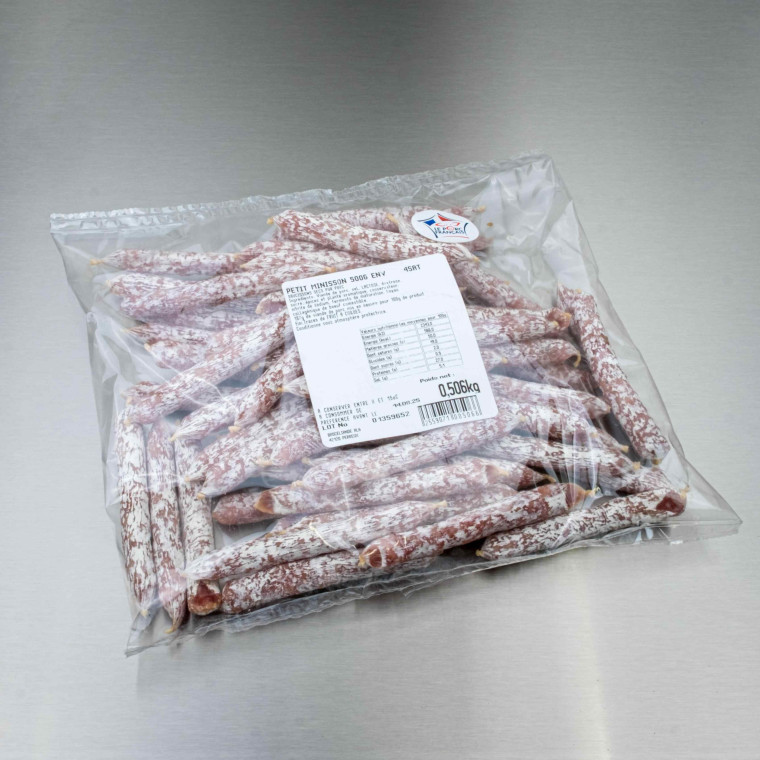 Sticks de saucissons nature 500g | Calidel Pro