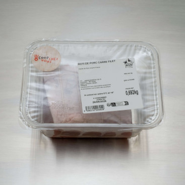 R&ocirc;ti de porc filet 700 g env.