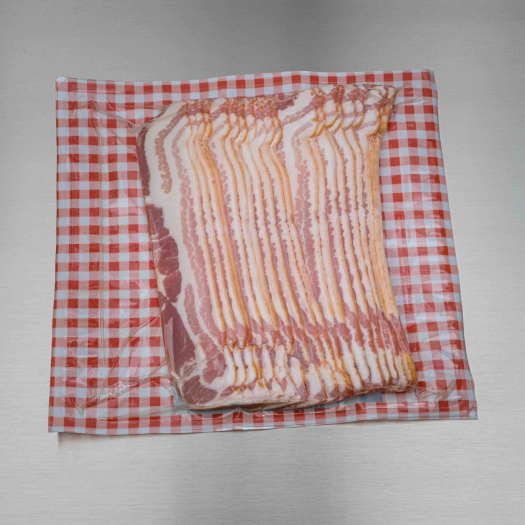 Poitrine de porc fum&eacute;e crue (tranches de 20 g) | Calidel Pro