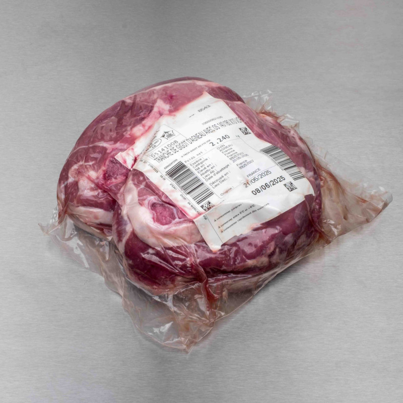Tranche de gigot d'agneau avec os 2 kg env. (10 tranches) | Calidel Pro Tranche de gigot d'agneau avec os 2 kg env. (10 tranches) | Calidel Pro