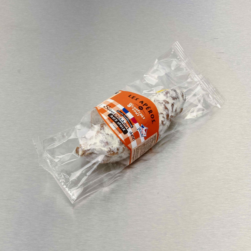 Saucisson sec aux noix 150 g | Calidel Pro