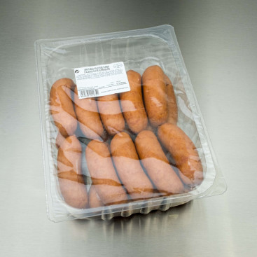 Saucisse fumée Alsacienne (28 pièces de 50 g env.)