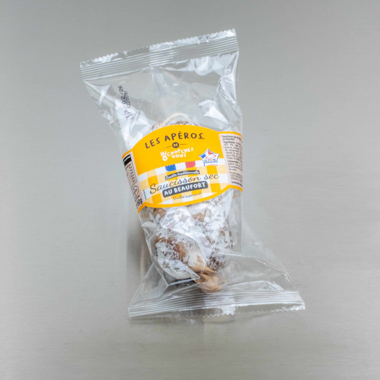 Saucisson sec au Beaufort 150 g | Calidel Pro